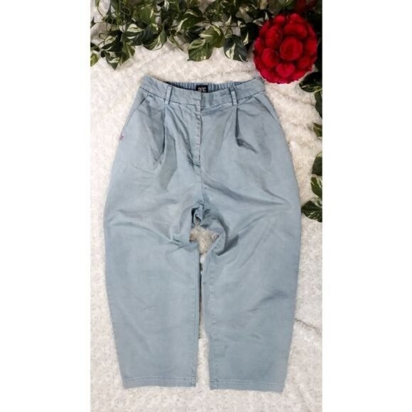 BDG Oversized Cocoon Barrell Pant Baggy Blue Utlity Tacticle - Picture 3 of 6